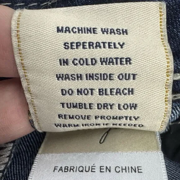 NWOT Miss Me Bootcut Jeans 28 Bling Embroidered Low Rise Denim Saddle Stitched - Picture 7 of 13